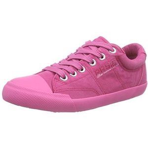 s.Oliver Unisex 43109 Sneakers voor kinderen, Pink Fuxia 532, 34 EU