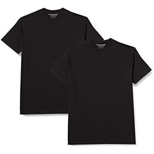 Garage Heren Shirt/T-shirt, 2 stuks verpakking 0101, zwart (zwart), XL