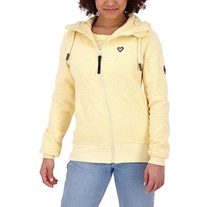 ALIFE AND KICKIN YasminAK B Hooded Sweatjack voor dames, sweatjack, boter melange, M