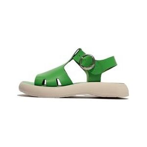 Fly London Dames BADY281FLY Sandaal, Groen, 4 UK, Groen, 37 EU