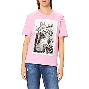 Love Moschino Womens T-Shirt, PINK, 48
