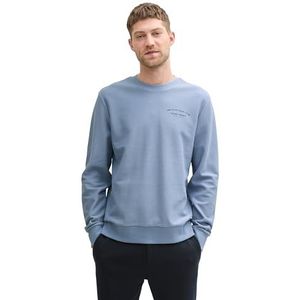 TOM TAILOR Sweatshirt voor heren, 37533 - Dove Blue, XXL