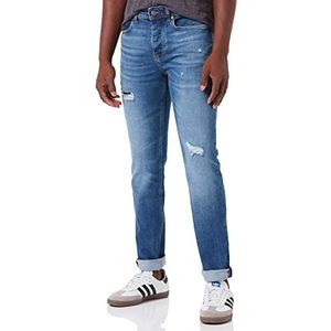 BOSS Heren Taber BC-C Jeans, Navy419, 3234