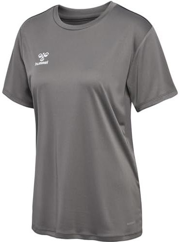 Hummel - Hmlessential Jersey - T-shirt - Steel Gray