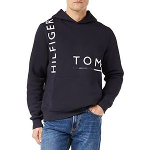 Tommy Hilfiger Heren Graphic Off Placement Hoody, Desert Sky, M, woestijn hemel, M