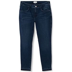 TRIANGLE Dames Jeans Slim, diepblauw, W52 / L28, diepblauw, 52W x 28L