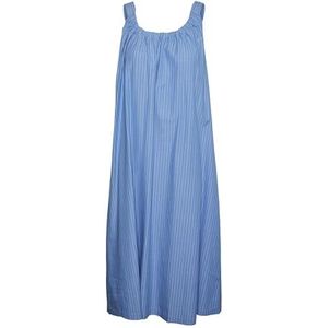 VERO MODA Vmgili gedetailleerde singlet jurk WVN Ga zomerjurk voor dames, Provence/Aop: zenia, L