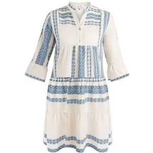 IZIA Zomerjurk voor dames, Mahisha Dress, blauw, S