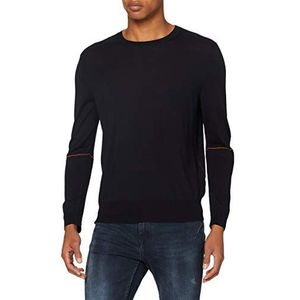 FALKE Heren Longsleeve-60088 ronde hals Longsleeve, night sky, XXL