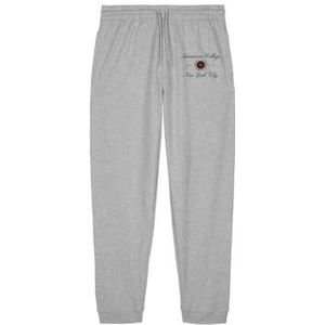 AMERICAN COLLEGE USA Joggingbroek voor heren, grijs, maat L, Grijs, L