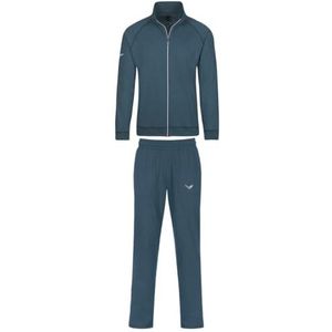 Trainingspak - Heren - Zwart - Jersey - Opstaande Kraag