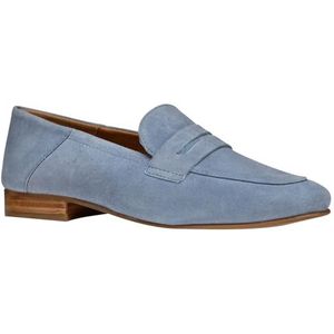 Geox Dames D MANTINEA A Loafer, Lt Blue, 38 EU, Lt Blue., 38 EU