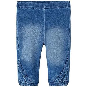 NAME IT Jeansbroek voor babymeisjes, blauw (medium blue denim), 68 cm