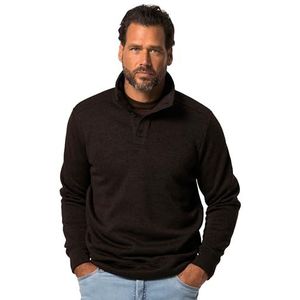 JP 1880 Sweatshirt voor heren, zwart, 7XL