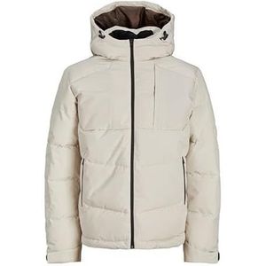 JACK & JONES Jorcollege Wool Bomber Noos Herenjas, chocolate brown, L