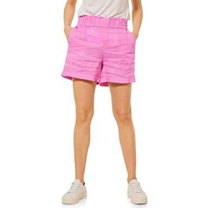 Street One Dames A374875 linnen shorts, cool pink, 42