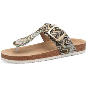 s.Oliver Dames 5-27108-44 schuifsandalen, Kaki, 38 EU