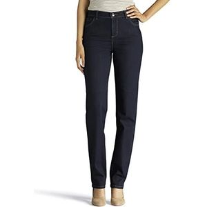 Lee Dames Instantly Slims Classic Relaxed Fit Monroe Straight Leg Jeans, 10 Short