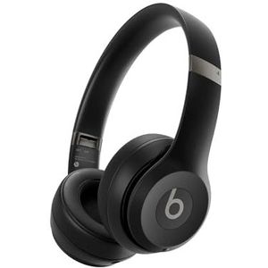 Beats Solo 4 Draadloze Bluetooth-hoofdtelefoon, over-ear, compatibel met Apple en Android, tot 50 uur speeltijd, mat zwart