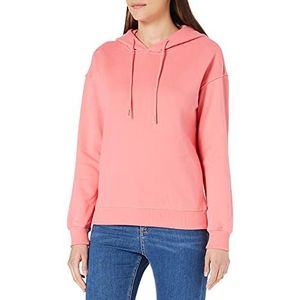 Urban Classics Dames capuchonpullover dames hoody dames sweatshirt basic sweater in vele kleuren verkrijgbaar, maten XS - 5XL, roze (pale pink), XXL