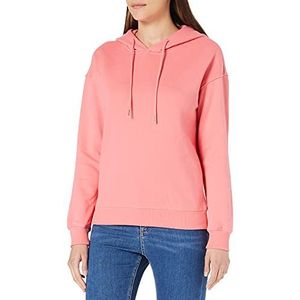 Urban Classics Dames capuchonpullover dames hoody dames sweatshirt basic sweater in vele kleuren verkrijgbaar, maten XS - 5XL, roze (pale pink), S