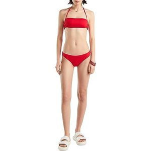 United Colors of Benetton Slip Mare 3P5H5S1BR onderste deel van de bikini, rood 08J, XS dames, Rood 08J, XS