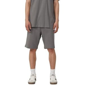 s.Oliver - Detroit - Sweatbermuda - Gemengd Grijs - Relaxed Fit