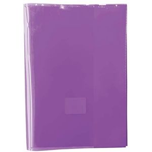 Gimboo Schrijfhoezen voor boekjes, 25-delige set, DIN A5 transparant, kristalhelder, polypropyleen, doorzichtig, boekbeschermer voor schoolschriften, 150μm