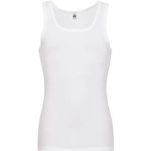 Trigema - Elegant Shirt - Wit - Katoen/Elastaan - Lange Mouwen