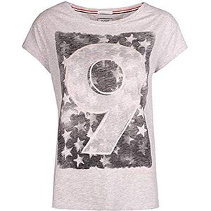 Hilfiger Denim Iris – T-shirt – bedrukt – ronde hals – korte mouwen – dames - - X-Small