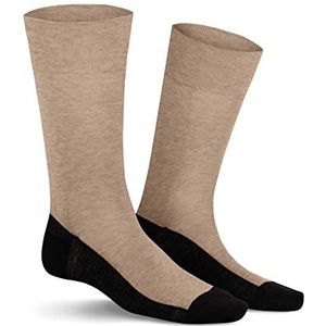 KUNERT Heren George SOH sokken, beige-mel, 43/46, beige gemêleerd., 43/46 EU