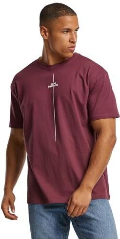 MERCHCODE - Mp0006978 - T-shirt - Kersen - Heavy Oversized - Heren