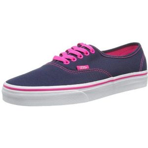 Vans Authentiek, uniseks low-top sneakers voor kinderen, Blauwe Jurk Blues Roze Glo, 34.5 EU