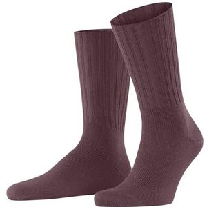FALKE Heren Sokken Nelson M So wol eenkleurig 1 paar, Roze Roan Rouge 8936, 39-42