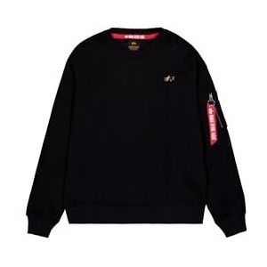 Alpha Industries 3D Small Logo Sweater voor heren Black XXL