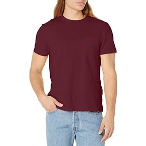 Nautica Men's Solid Crew Neck Short Sleeve Pocket T-Shirt