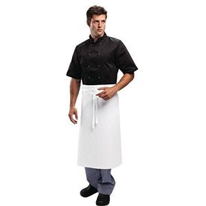 Whites Chefs Kleding Kleding Regular Taille Schort Polycotton Witte Keuken Catering 36"" x 30"" lang