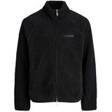 JACK & JONES Fleece jas  zwart