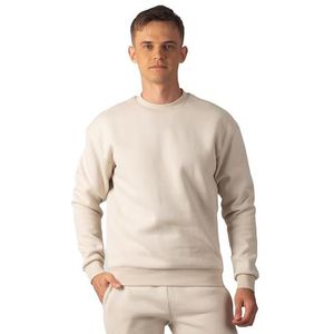 Carlheim Herensweatshirt Hudson Branded, beige, XXL