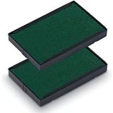 Trodat reserve inktkussen 6/4928 voor Printy 4928, 4928 Typo, 4958 – Stempelkleur groen, set van 2