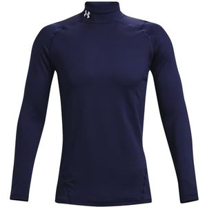 Under Armour Mannen Ua Cg Armour Fit Mock Warm Base Layer Top voor mannen, Compressie Shirt voor hardlopen, skiën, winter koud weer Fitness Top