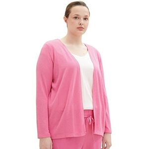 TOM TAILOR Dames 1037323 Plussize Longsleeve T-shirt, 31647-Nouveau Pink, 44, 31647 - Nouveau Pink, 44 NL