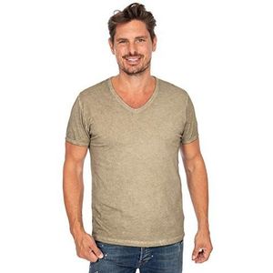 Stockerpoint Falko T-shirt voor heren, bruin (hout)., S