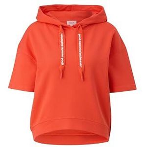 s.Oliver Dames sweatshirt korte mouwen met capuchon, 2590, 46