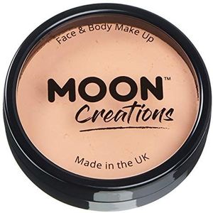 Moon Creations Professionele make-up voor gezicht en lichaam, professionele taartvormen met kleurrijke make-up verf, voor kinderen en volwassenen, festival, Halloween, perzik, 36 g