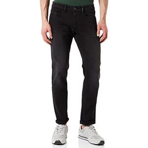 camel active Heren Slim Fit Madison Slim jeans, Zwart 48, 30W / 32L