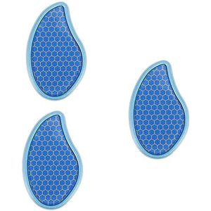 FOMIYES 3Pcs Heel Grinder Crystal Shaver Glass Scraper Double Sided Foot Sole Exfoliating Trimmer Double Pedicure Rasp Foot Wrijven Tool Foot File Dead Skin Remover For Feet