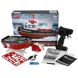 Amewi Fairplay I sleepboot 15 km/h 1:72 RTR zwart RC afstandsbediening