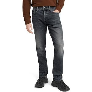 G-STAR Heren 3301 Slim Jeans Jeans, Blauw (Antic Sand Blast 51001-d775-g803), 27W / 30L