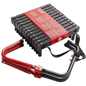 First Alert Twee verdiepingen Fire Escape Ladder, 14 Voet, Staal, Antislip, Zwart